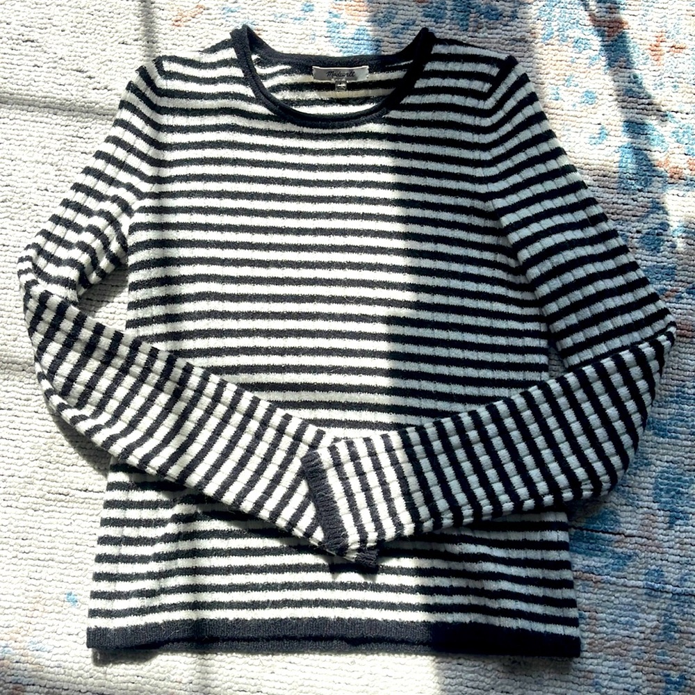 Super soft madewell sweater merino alpaca polyamide blend